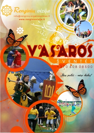 Vasaros renginių organizavimas Vasaros renginių organizavimas